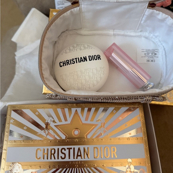 Dior Gold and Silver Makeup Set